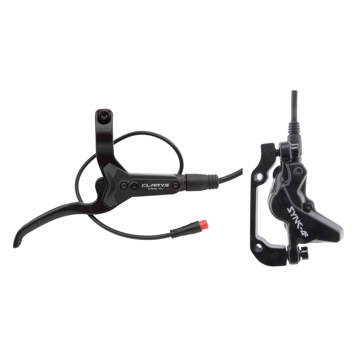 CLARKS CLK SYNC-4E HYD Rear w/LVR NO ROTOR BK - CLARKS