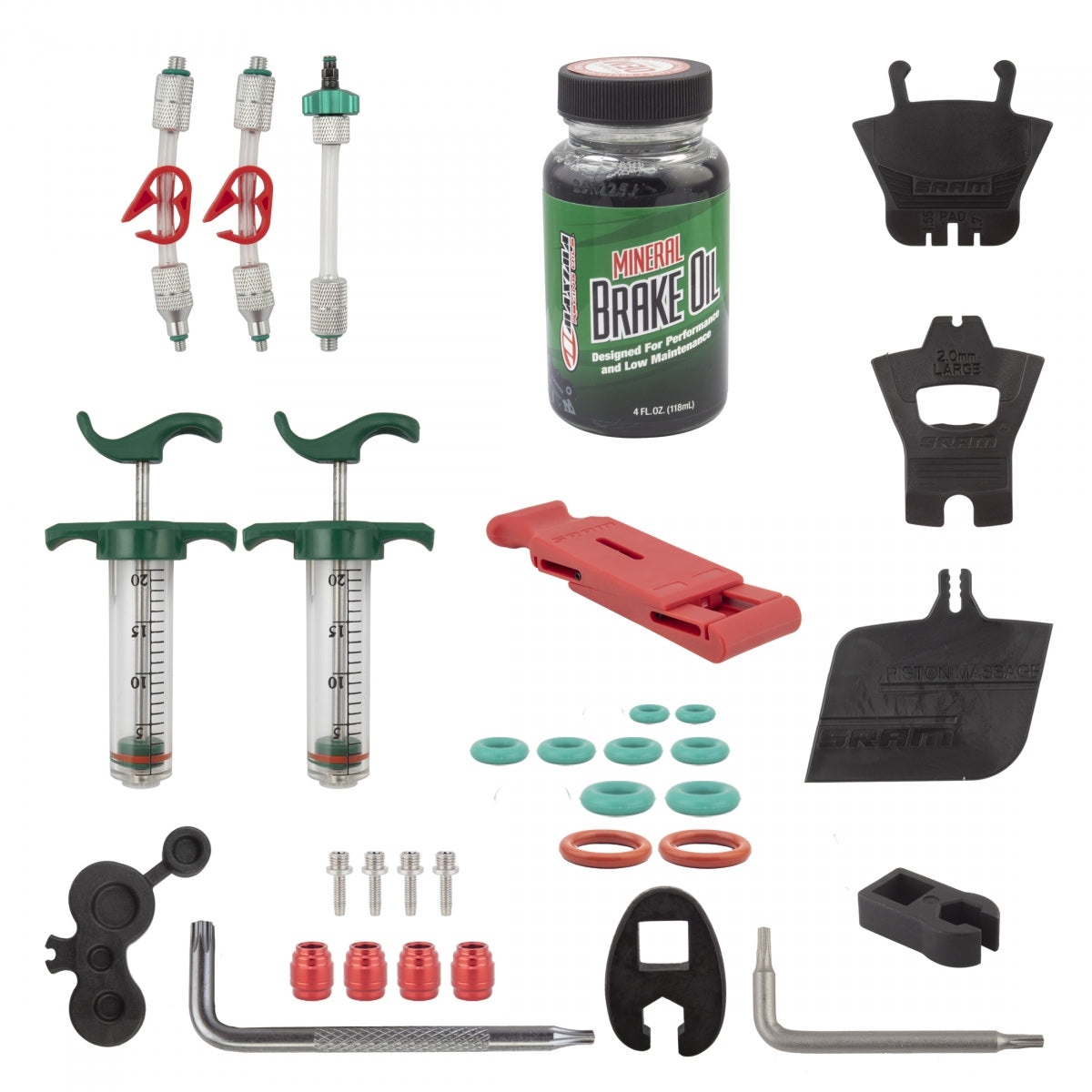 SRAM TOOL BRAKE DISC SRAM BLEEDKIT MINERAL PRO w/FLUID DB4-6-8/MAVEN MOTIVE (P) - SRAM