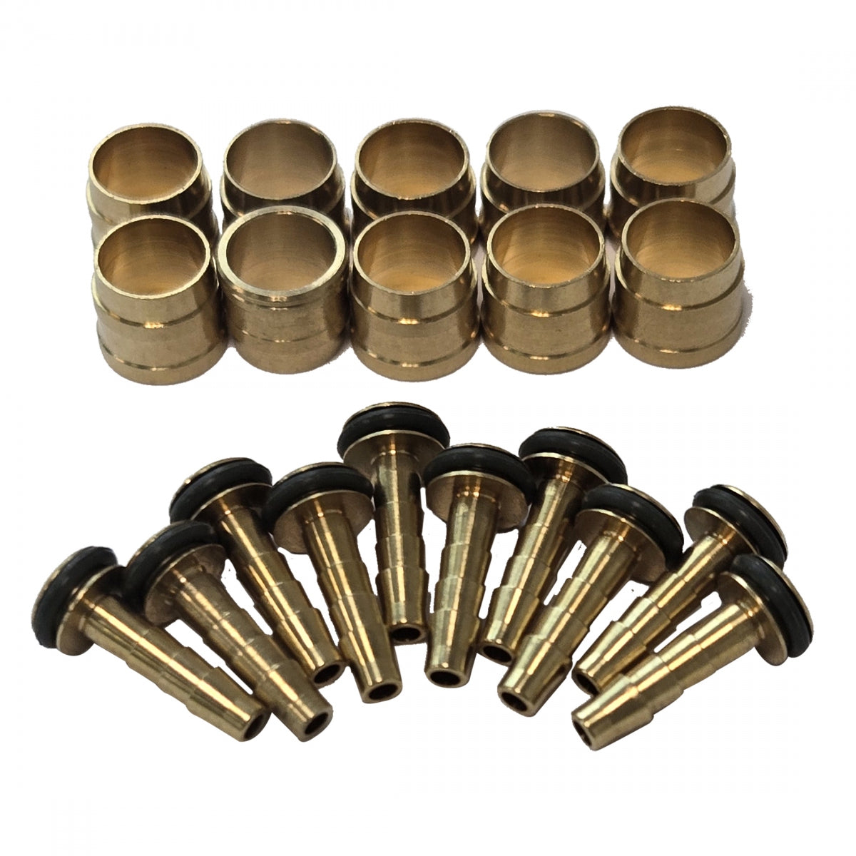 TEKTRO HYD HOSE FITTING NEEDLE/OLIVE/ORING f/TEKTRO SETof10 SL - TEKTRO