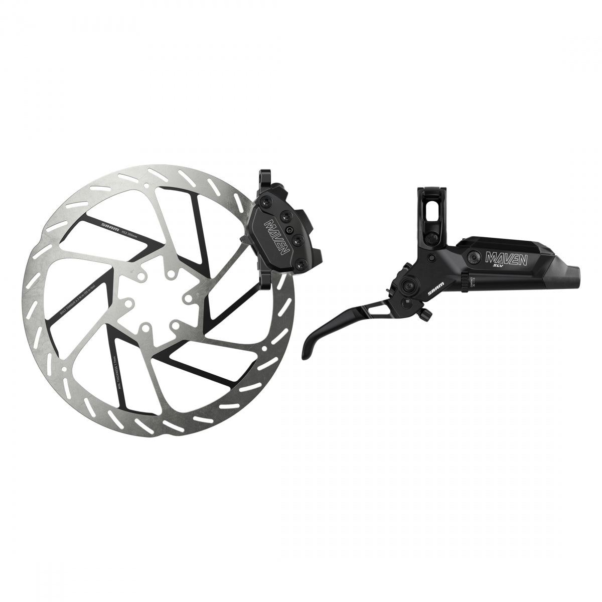 SRAM MAVEN SILVER Rear BK 2000mm w/oROTOR w/BRKT/MMX-CLAMP B1 - SRAM