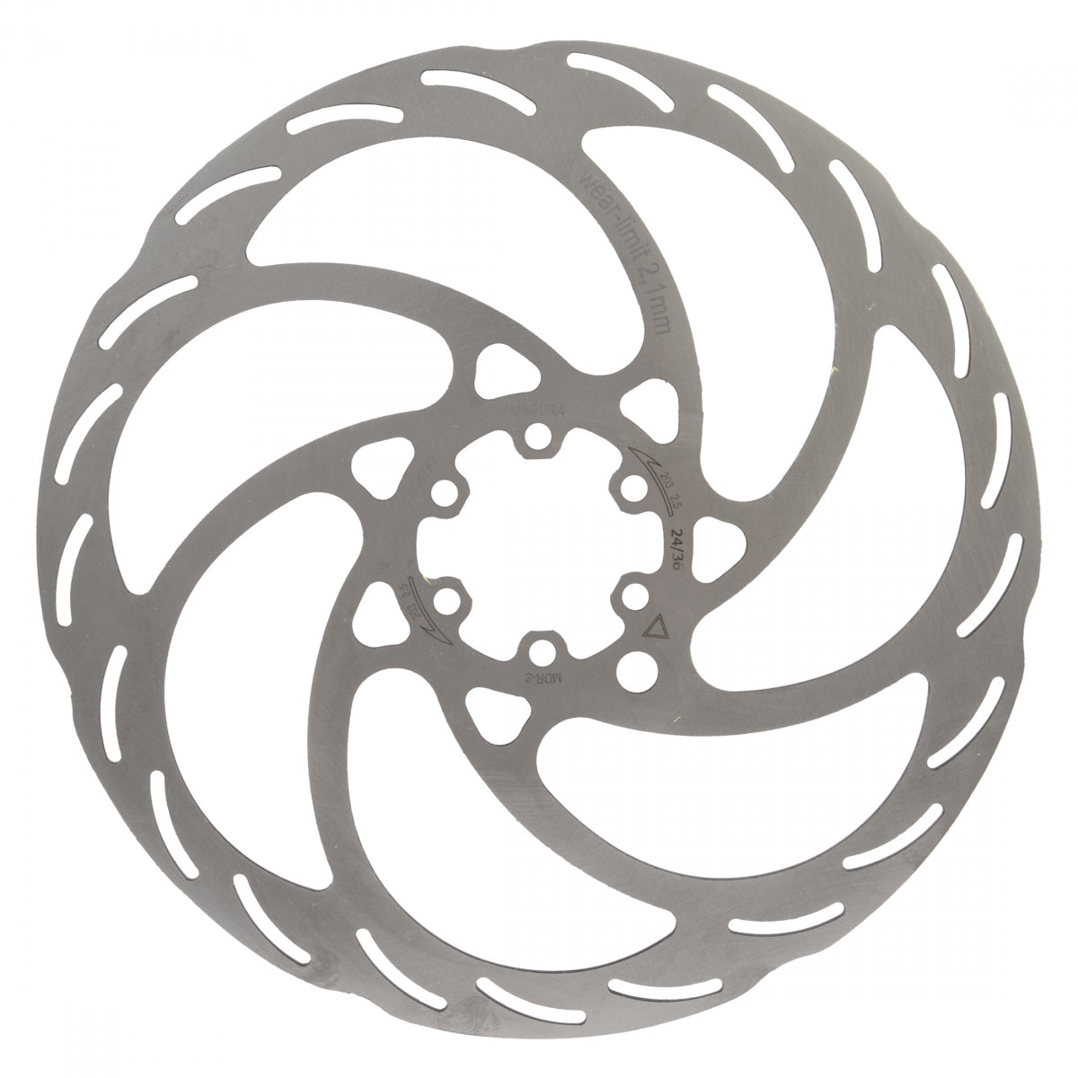 MAGURA MAG DISC ROTOR MDR-S 203 2.5mm 6B SL - MAGURA