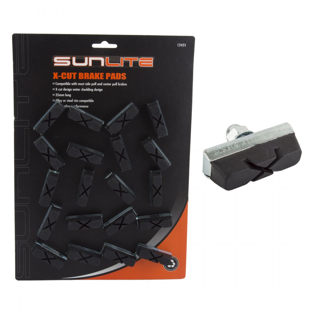 SUNLITE SUNLT X-CUT BK CDof10pr - SUNLITE