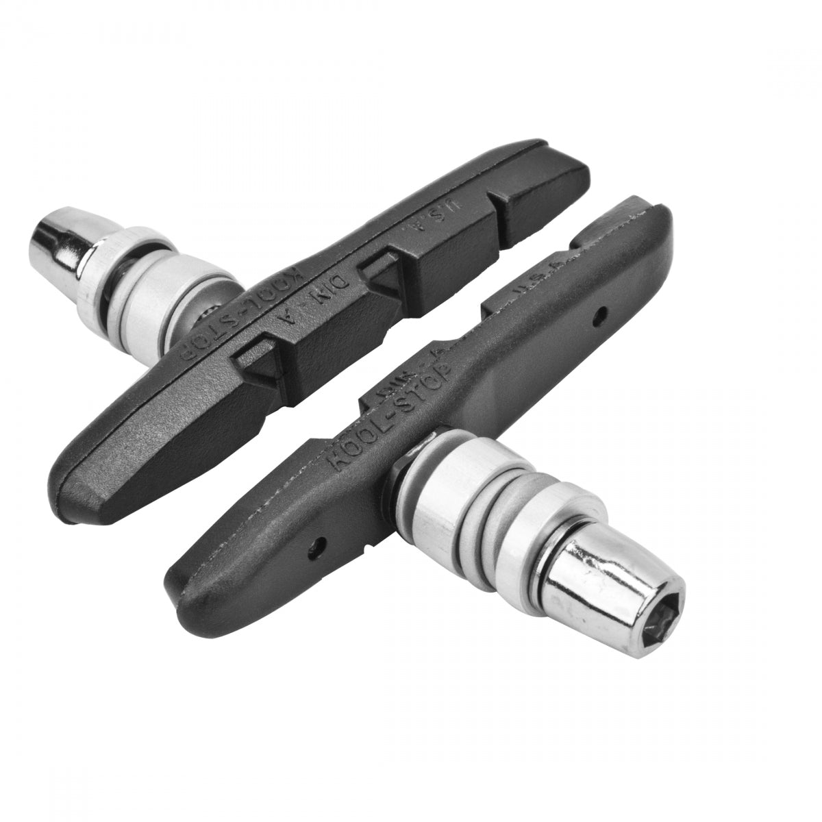 KOOLSTOP K/S V-BRAKE Black PR W/HRDWRE THINLINE - KOOLSTOP