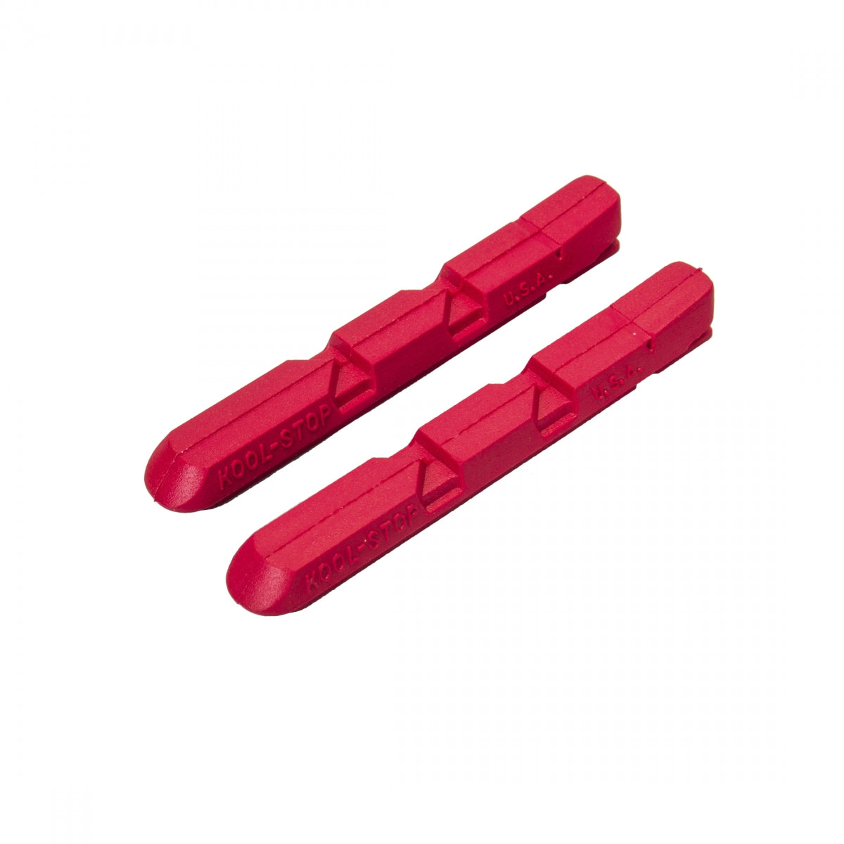 KOOLSTOP K/S V-BRAKE RED PADS ONLY PR - KOOLSTOP