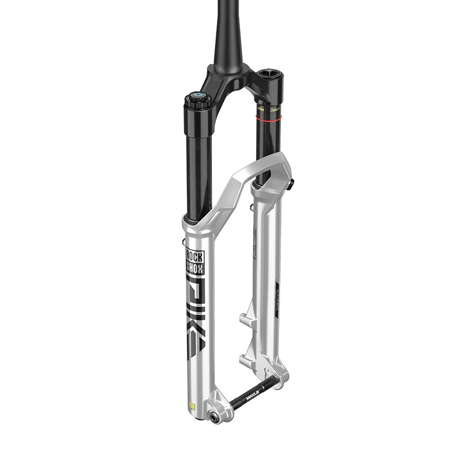 27.5'', DebonAir+, 130mm, 1-1/8''-1.5'', 15x110mm TA, Rake: 44mm, Silver