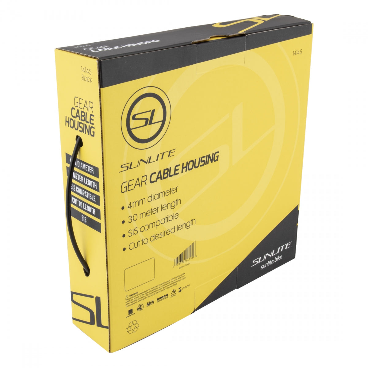 SUNLITE CABLE HOUSING SUNLT SIS 4mmx30m BK - SUNLITE