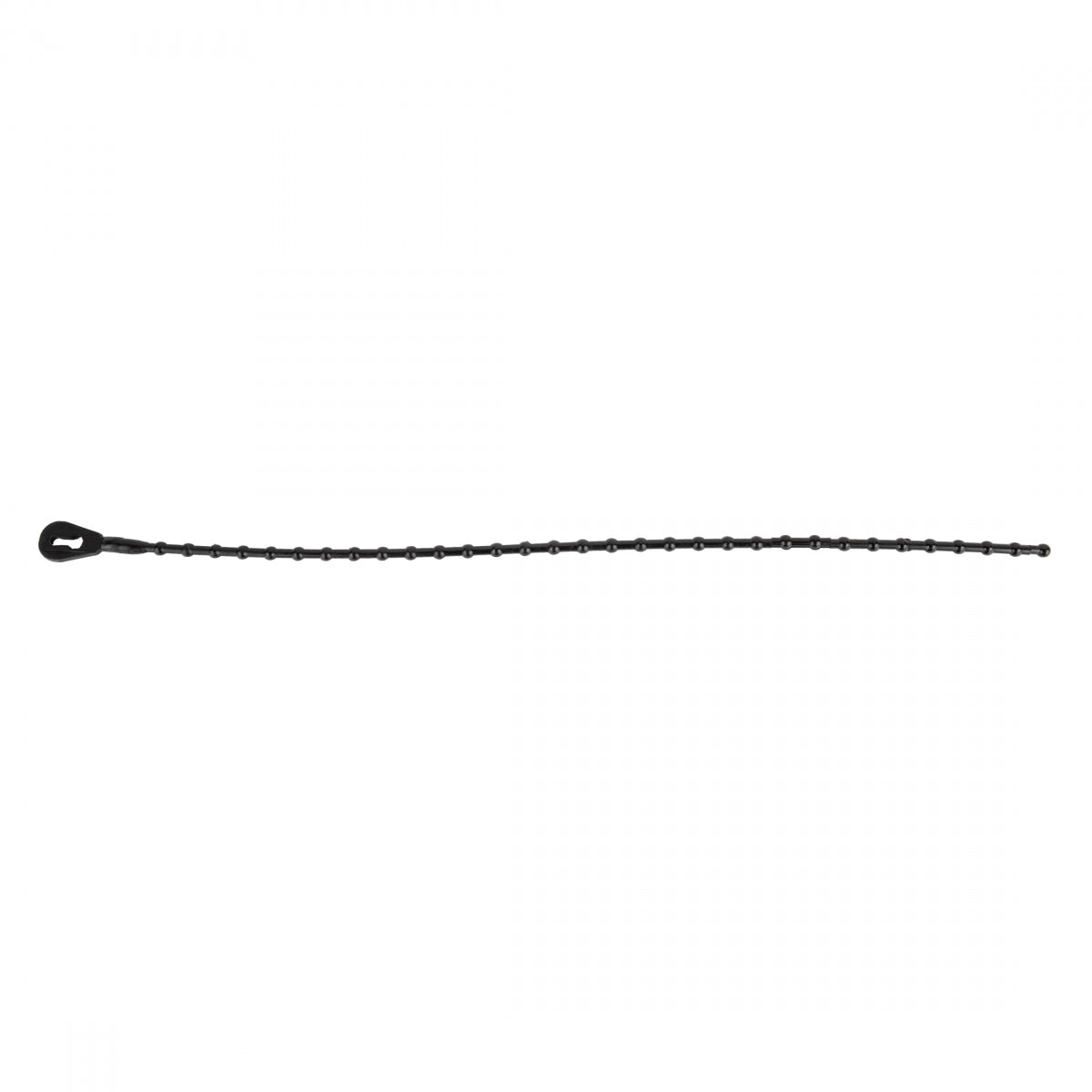 SUNLITE CABLE TIES NYLON SUNLT Black BEADED 8in REUSEABLE BGof100 - SUNLITE