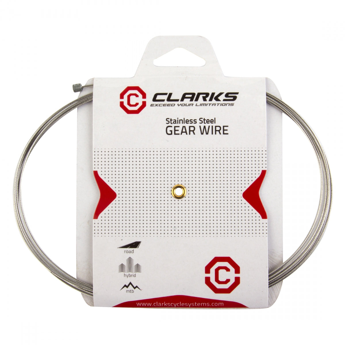 CLARKS CABLE GEAR CLK WIRE SS 1.1x2275 UNIV - CLARKS