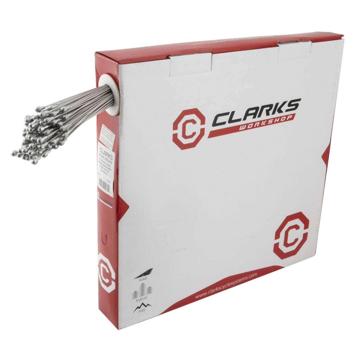 CLARKS CABLE BRAKE CLK WIRE SS 1.5x1810 RD BXof100 - CLARKS