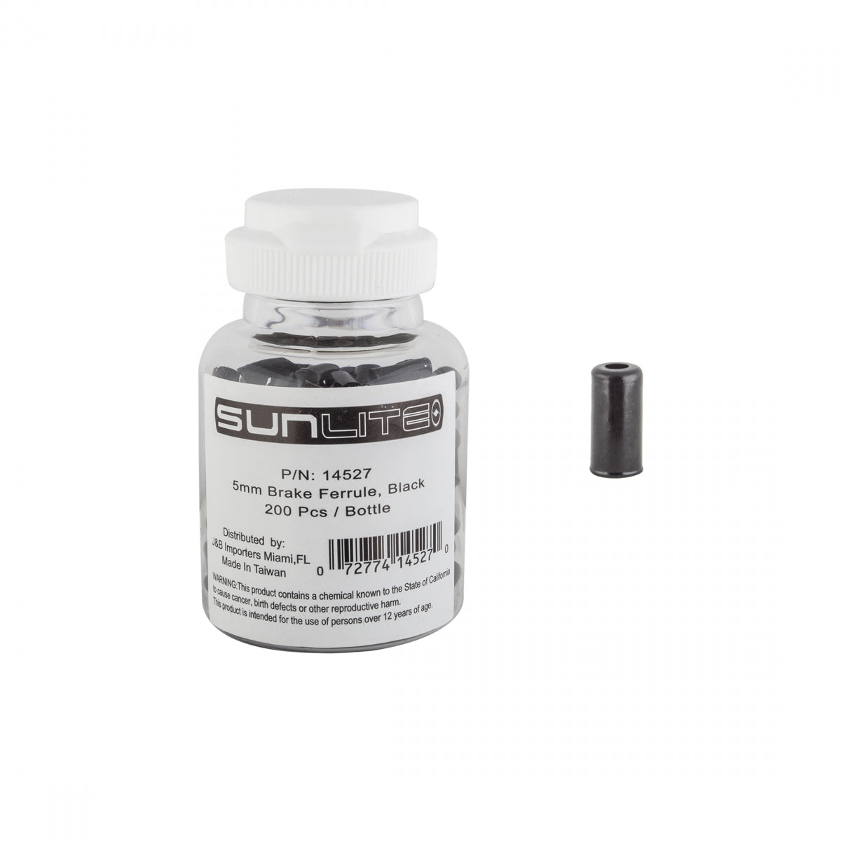 SUNLITE CABLE FERearULE SUNLT 5mm BRAKE BK BTLof200 - SUNLITE