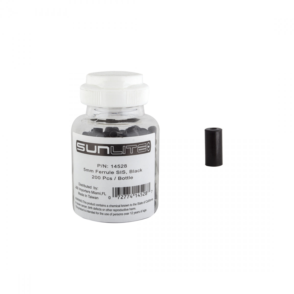 SUNLITE CABLE FERearULE SUNLT 5mm SIS  BK BTLof200 - SUNLITE