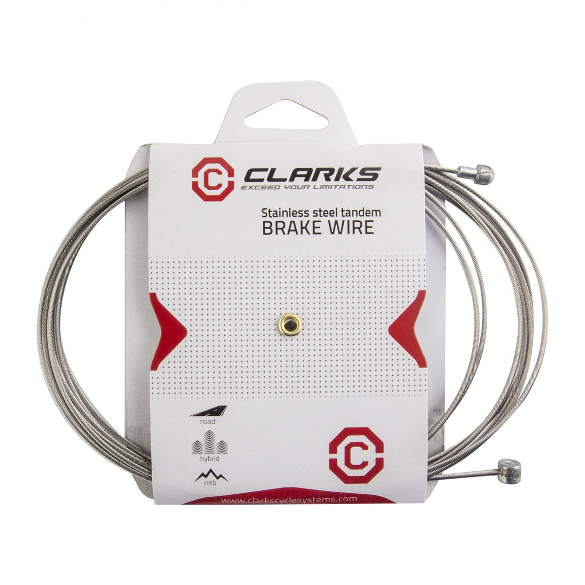 CLARKS CABLE BRAKE CLK WIRE SS 1.5x3060 UNIV - CLARKS