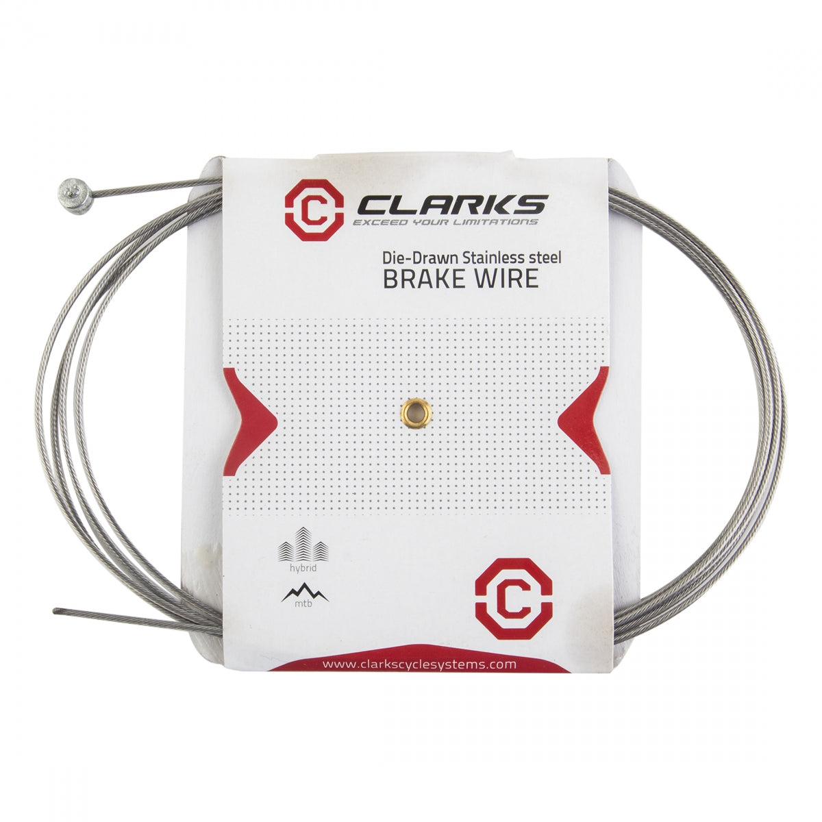 CLARKS CABLE BRAKE CLK WIRE SS SLK 1.6x2000 ATB - CLARKS