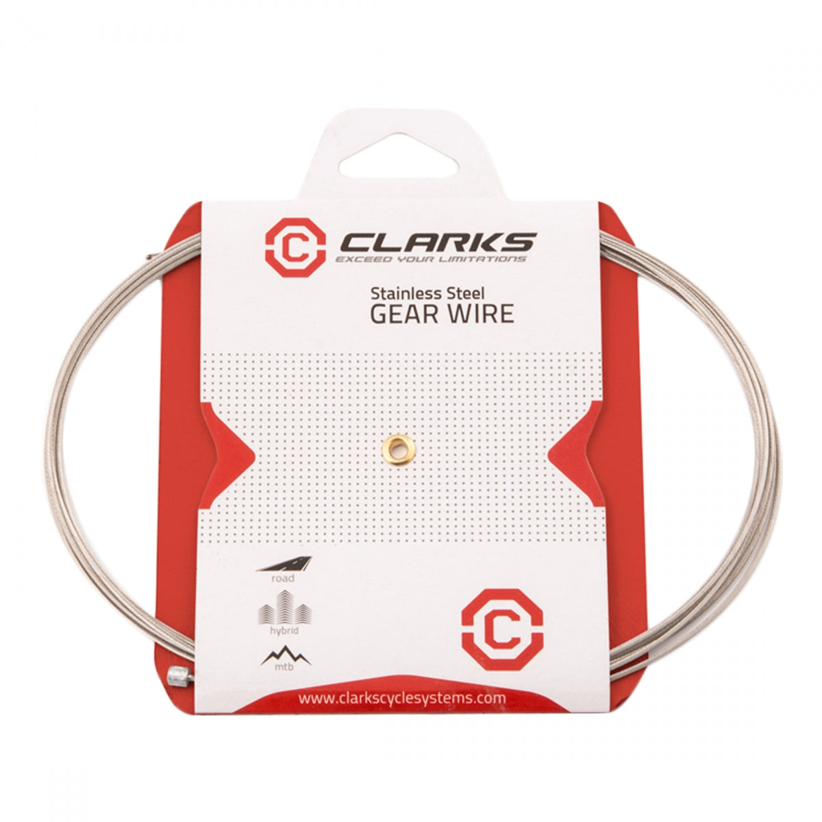CLARKS CABLE GEAR CLK WIRE SS SLK 1.1x2275 UNIV - CLARKS