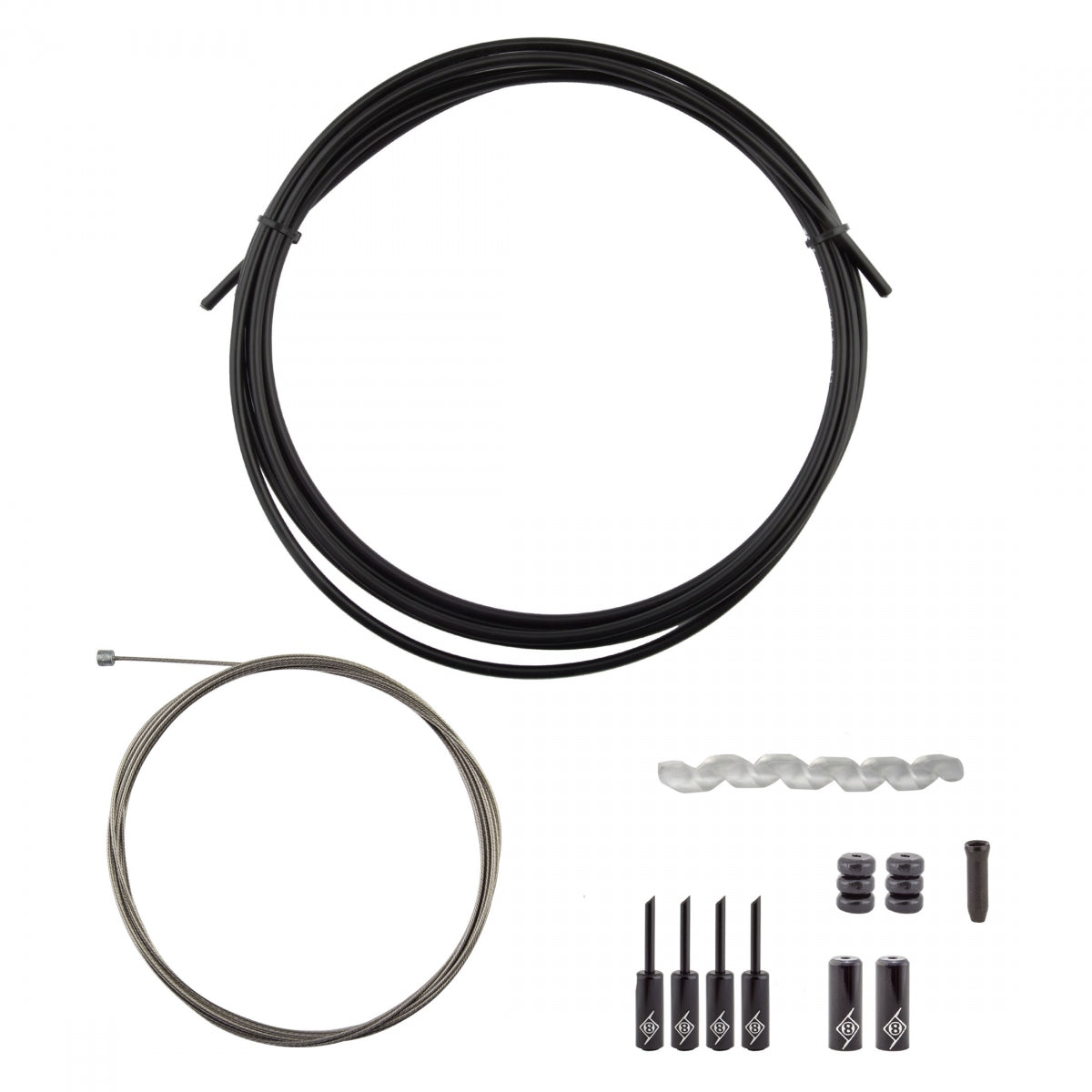 ORIGIN8 CABLE GEAR OR8 KIT SLICK COMPRESSIONLESS Rear RD/MT BK - ORIGIN8