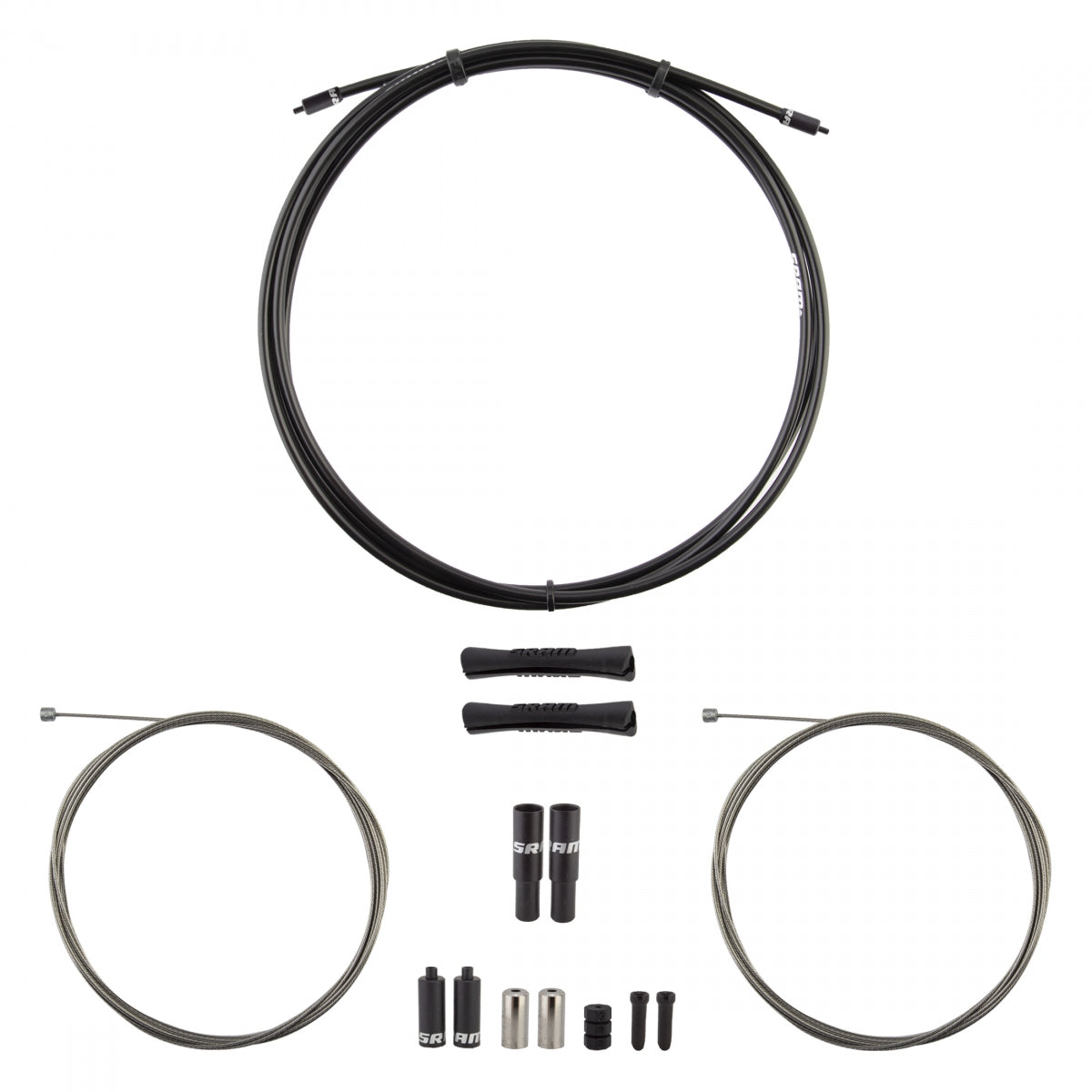 SRAM CABLE BRAKE SRAM KIT SLICKWIRE F+R MTN V2 BK - SRAM