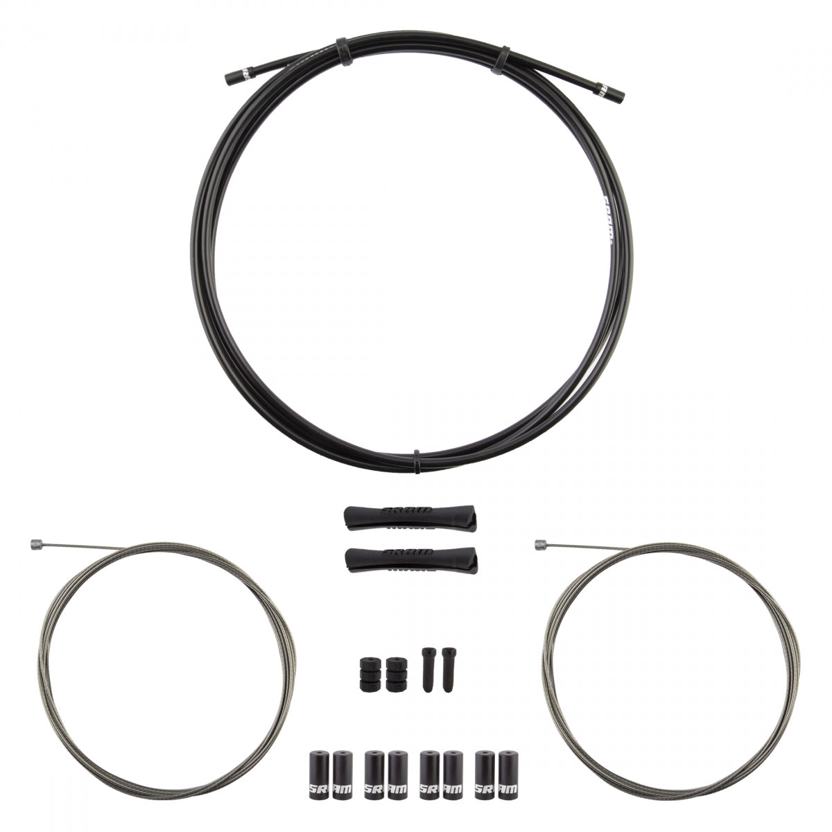 SRAM CABLE GEAR SRAM KIT SS F+R RD/MTN V2 BK - SRAM
