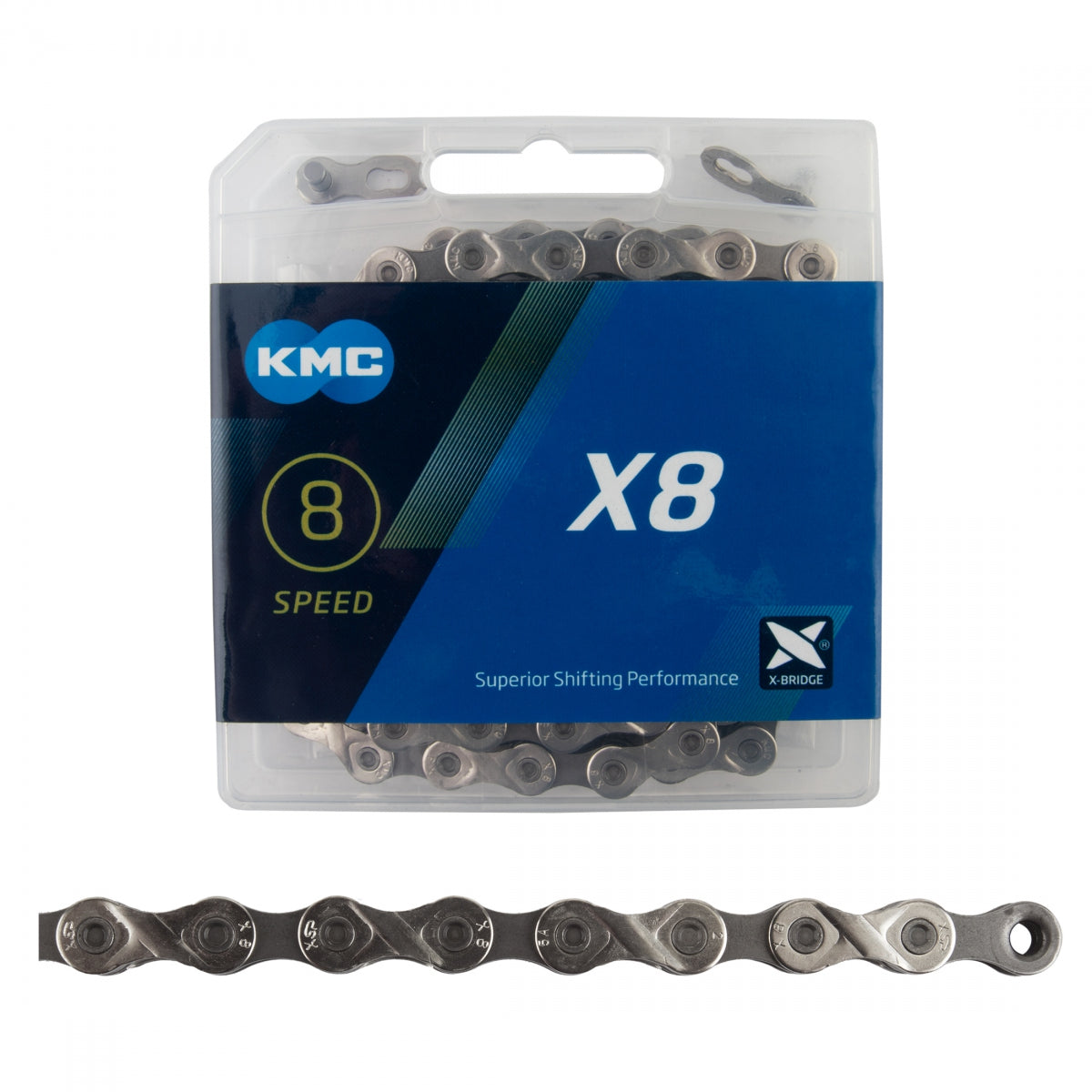 KMC CHAIN KMC X8 6/7/8s SL/DK-SL 116L - KMC