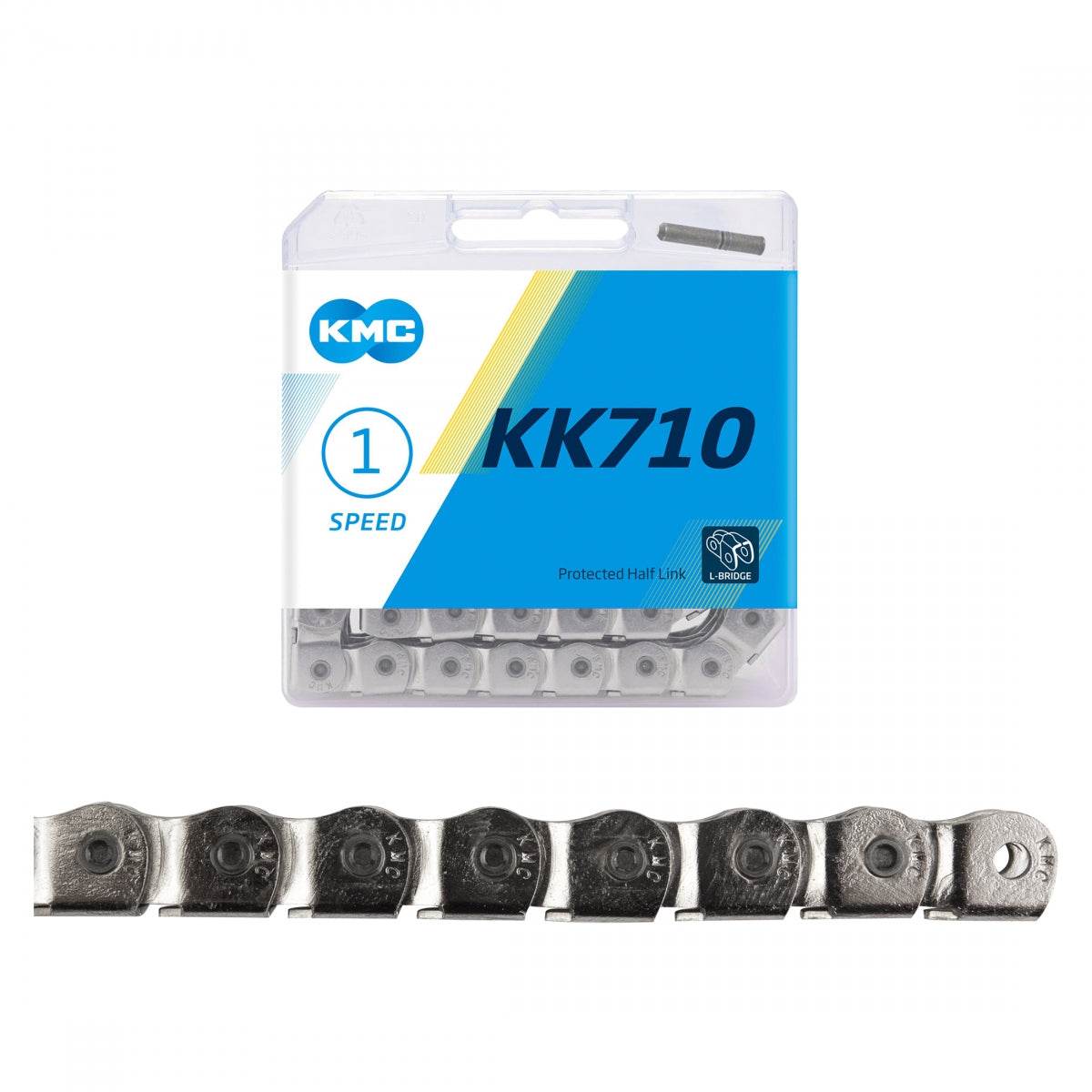KMC CHAIN KMC 1/2x1/8 KK710 1s 1/2LINK SL 112L KOOL KNIGHT - KMC