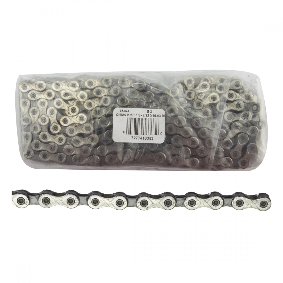 KMC CHAIN KMC X10 10s 116L BULK ONLY BGof5 w/CONNECTING LINKS - KMC