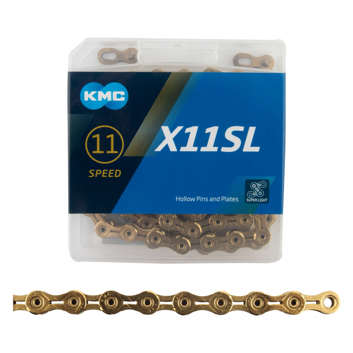 KMC CHAIN KMC X11SL 11s Ti-N GD 118L - KMC