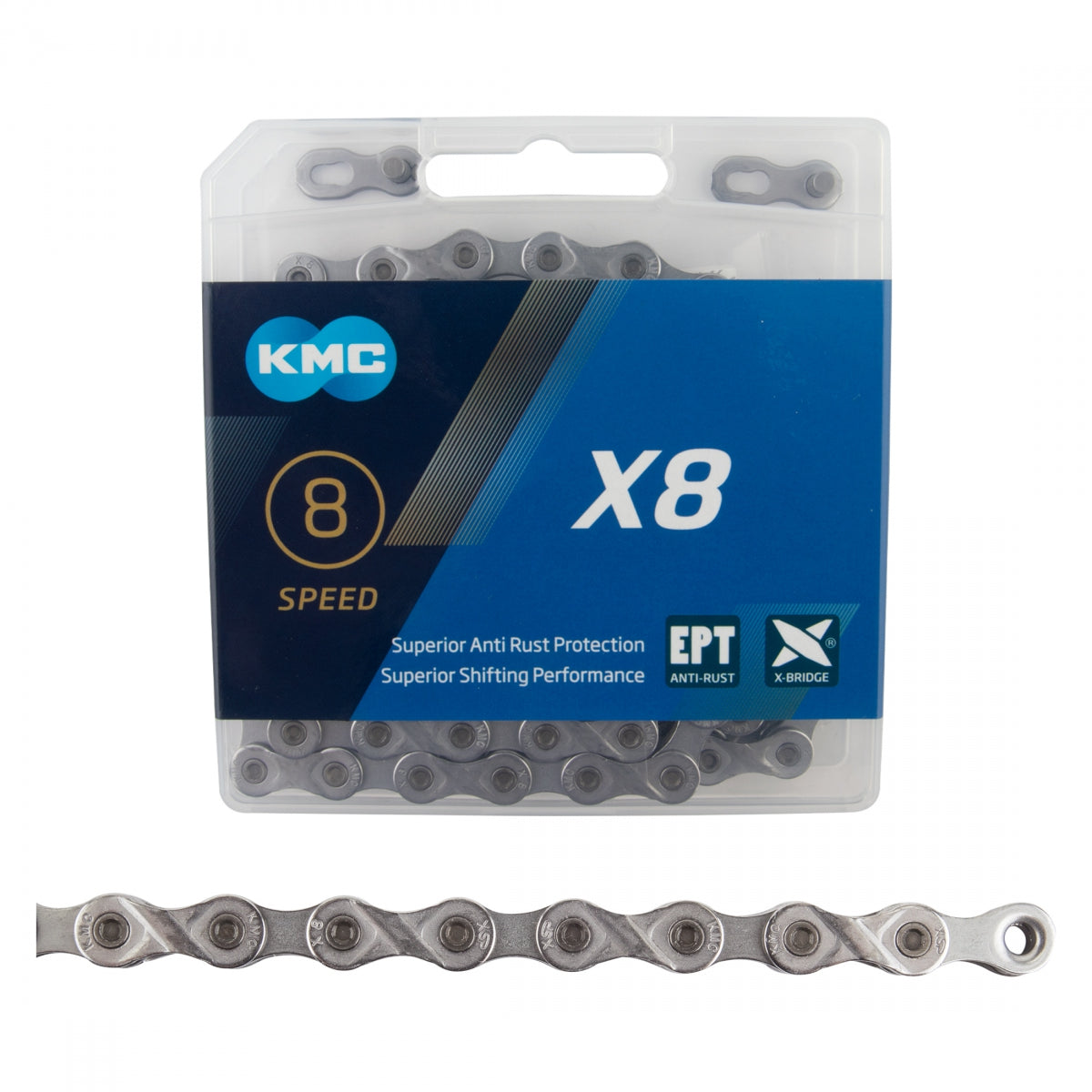 KMC CHAIN KMC X8 EPT 6/7/8s SL 116L - KMC