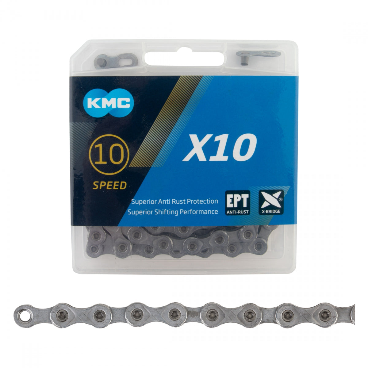 KMC CHAIN KMC X10 EPT 10s 116L - KMC