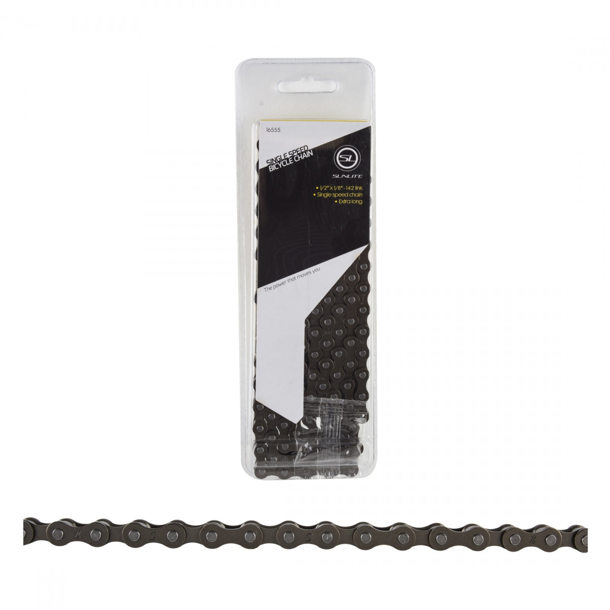 SUNLITE CHAIN SUNLT 1/2x1/8 SCN-SS 1s BK 142L XX-LONG - SUNLITE