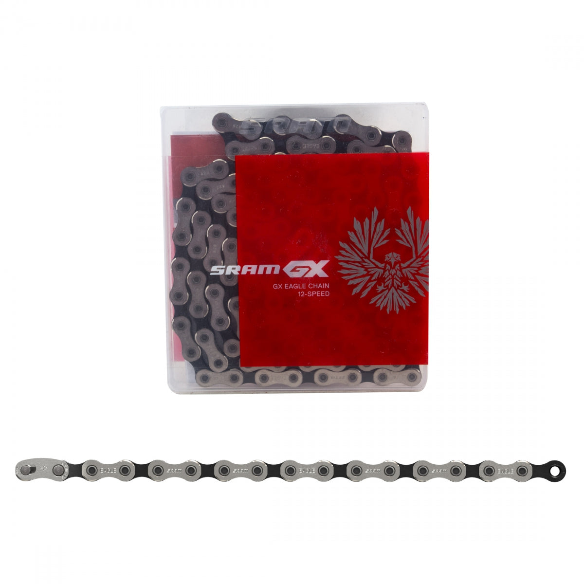 SRAM CHAIN SRAM EAGLE GX 12s SL/BK 126L POWERLOCK - SRAM