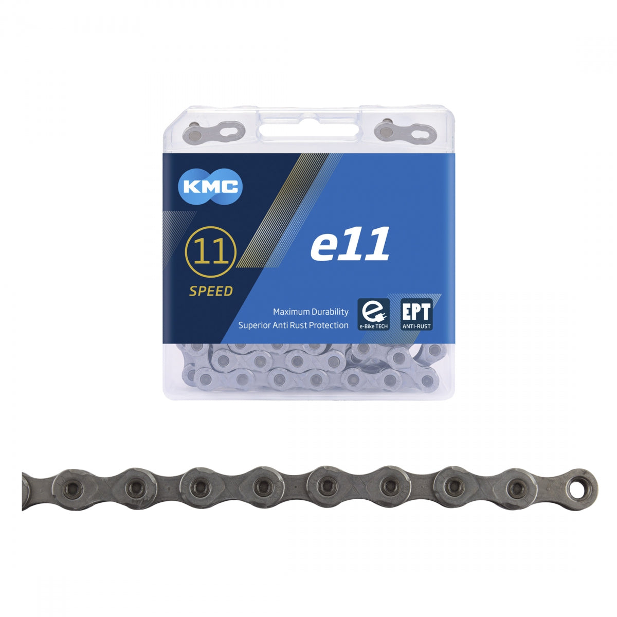 KMC CHAIN KMC e11 EPT 11sp 136L f/EBIKE - KMC