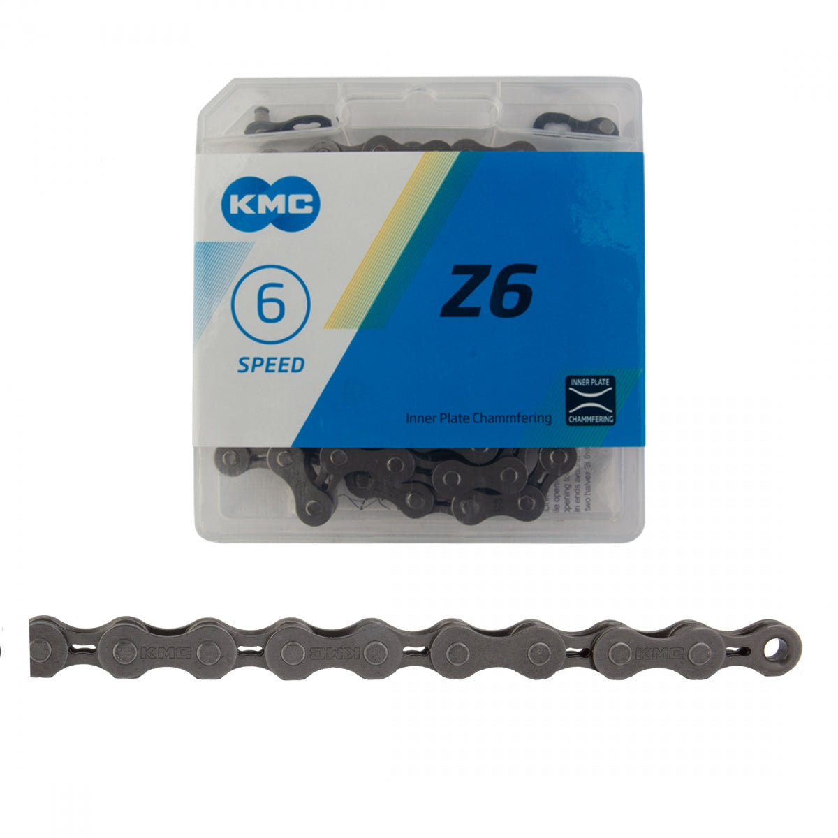 KMC CHAIN KMC Z6 INDEX 6s BN/GY 116L - KMC