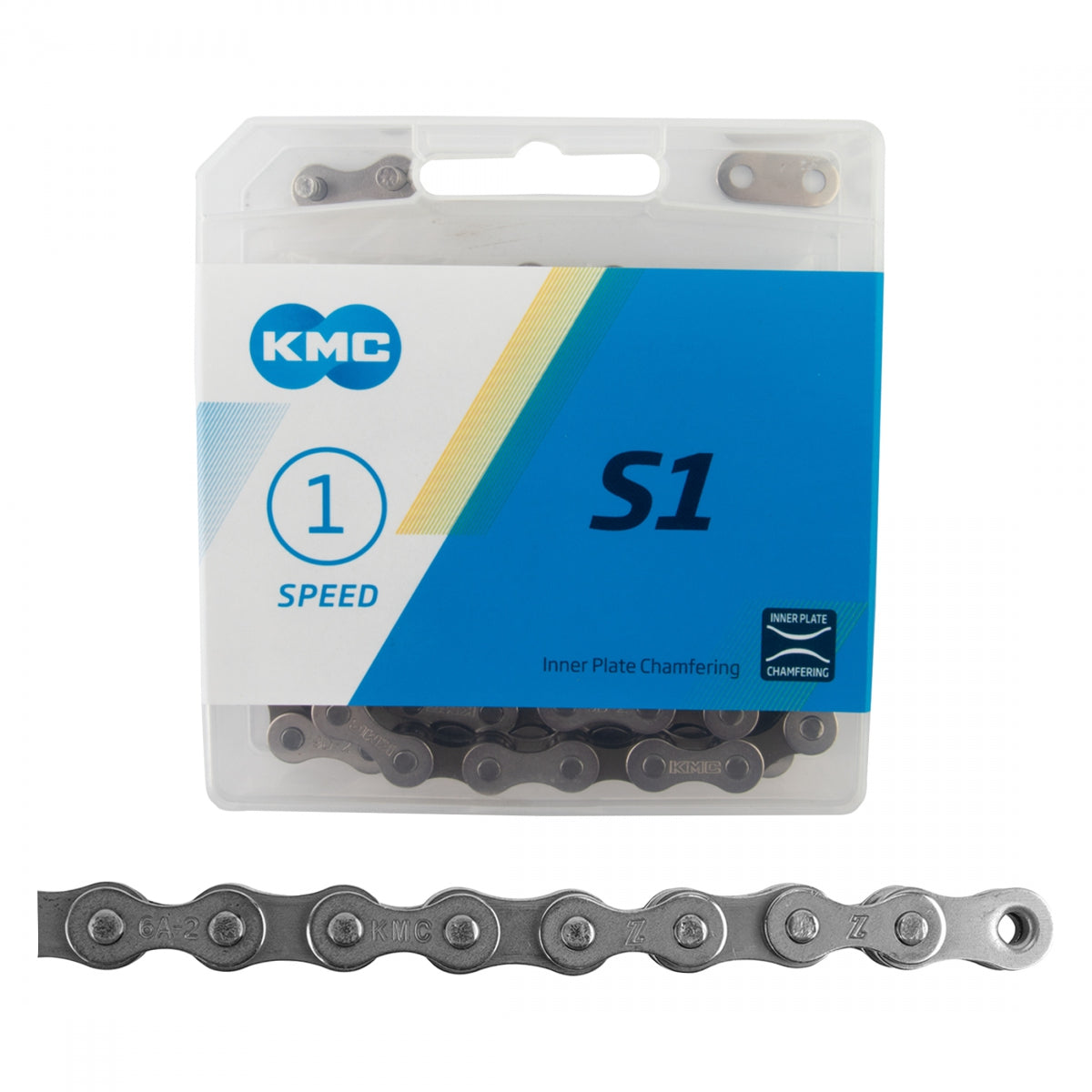 KMC CHAIN KMC 1/2x1/8 S1 1s SL/BRN 112L - KMC