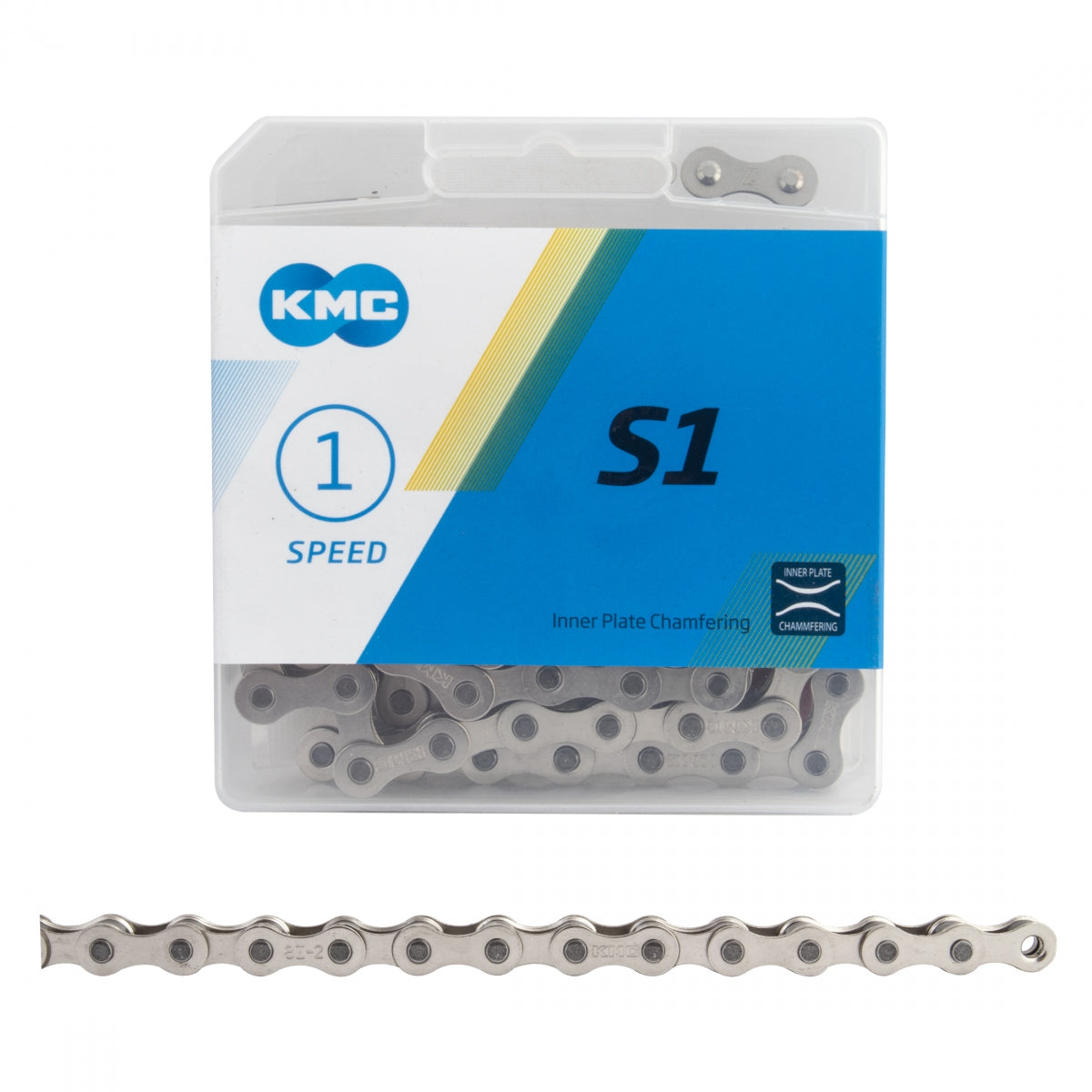 KMC CHAIN KMC 1/2x1/8 S1 1s SL 112L - KMC