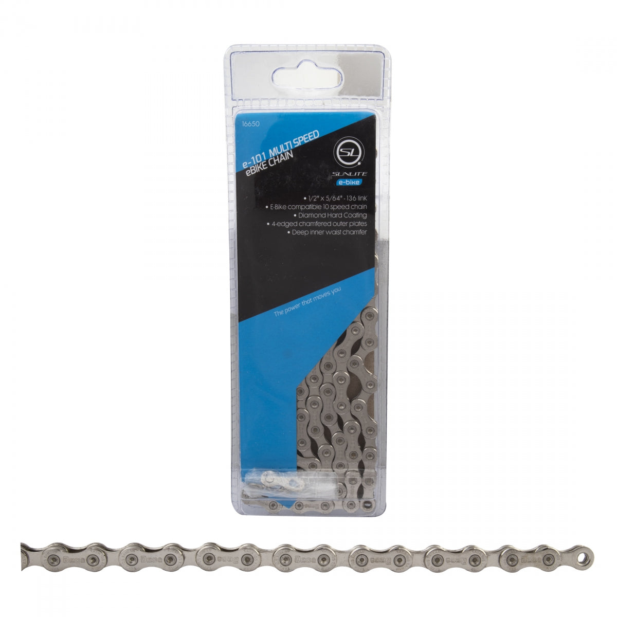 SUNLITE CHAIN SUNLT e101 10s CP 136L f/EBIKE - SUNLITE
