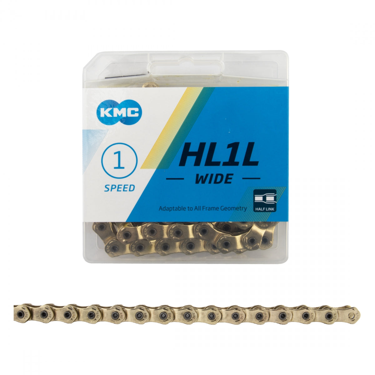 KMC CHAIN KMC HL1L WIDE 1s GD 100L - KMC