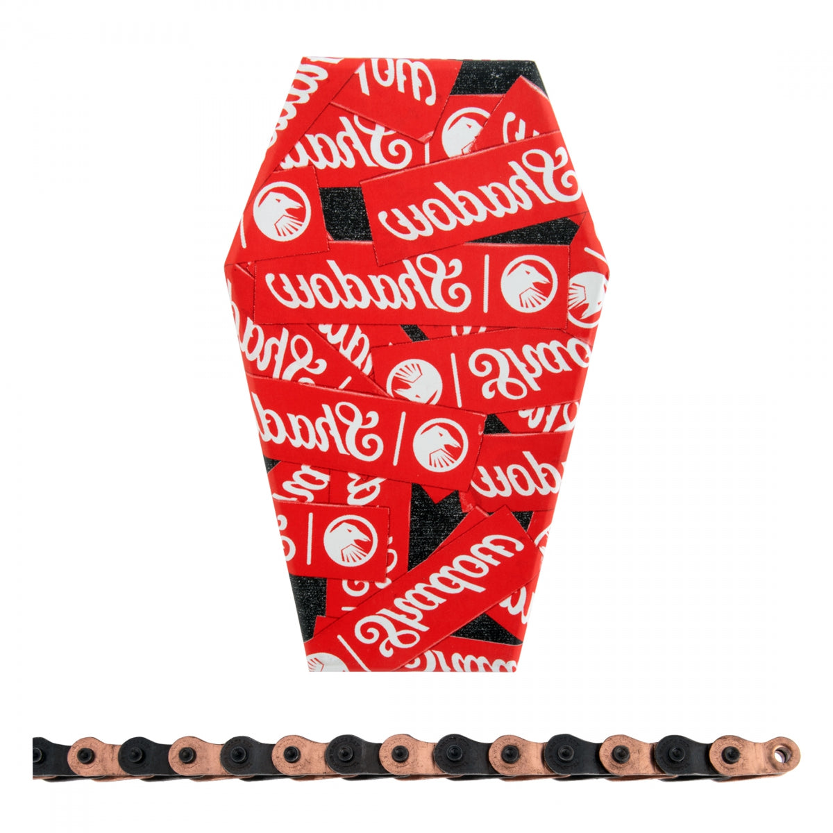 THE SHADOW CONSPIRACY CHAIN TSC 1/2x1/8 INTERLOCK V2 1s COPPER/BK 98L - THE SHADOW CONSPIRACY