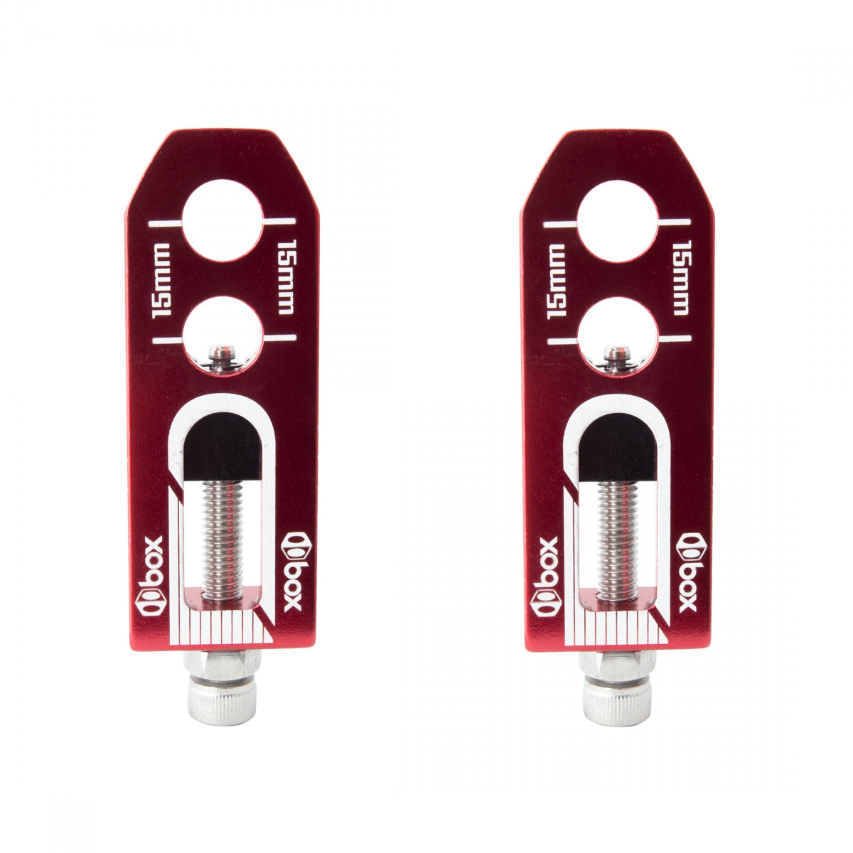 BOX COMPONENTS CHAIN TENSION ADJ BOX ONE 10mm/2-AXLE HOLE RD - BOX COMPONENTS