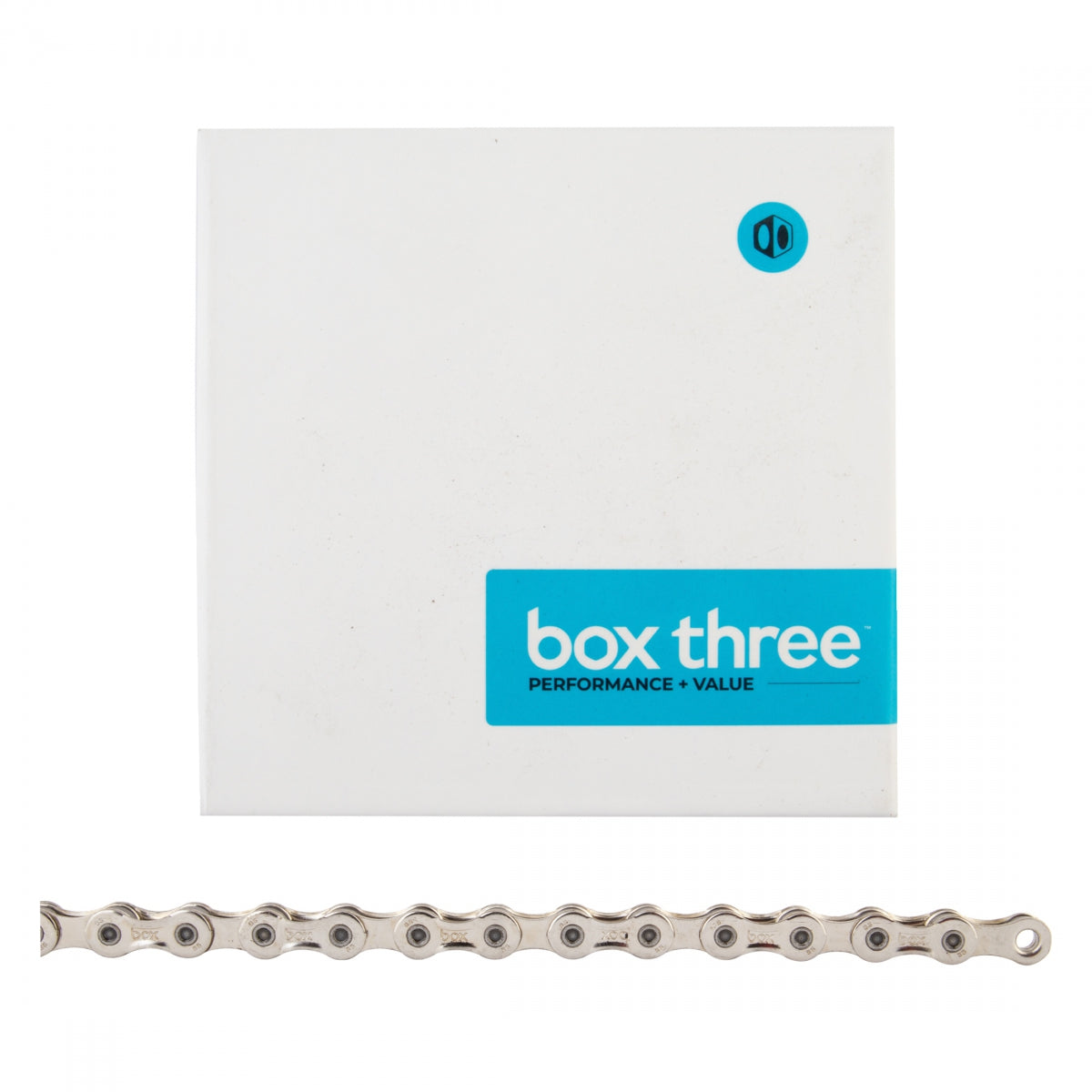 BOX COMPONENTS CHAIN BOX THREE PRIME 9 9s POLISHED 126L - BOX COMPONENTS
