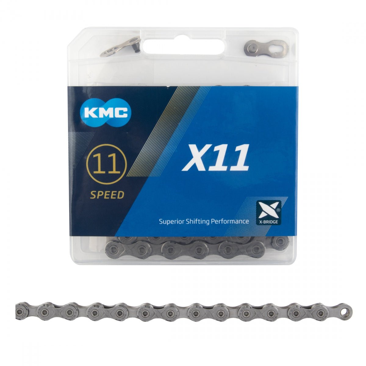KMC CHAIN KMC X11 11s GY/GY 118L - KMC