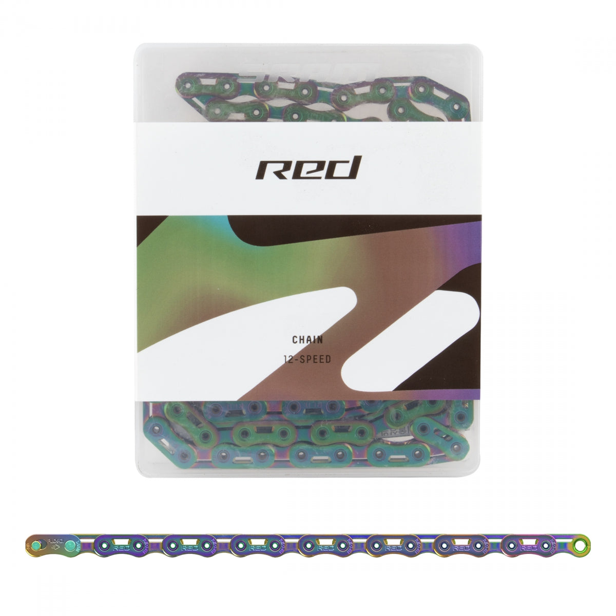 SRAM CHAIN SRAM RED E1 12/13s RAINBOW 126L FLATTOP HOLLOWPIN POWERLOCK SL - SRAM