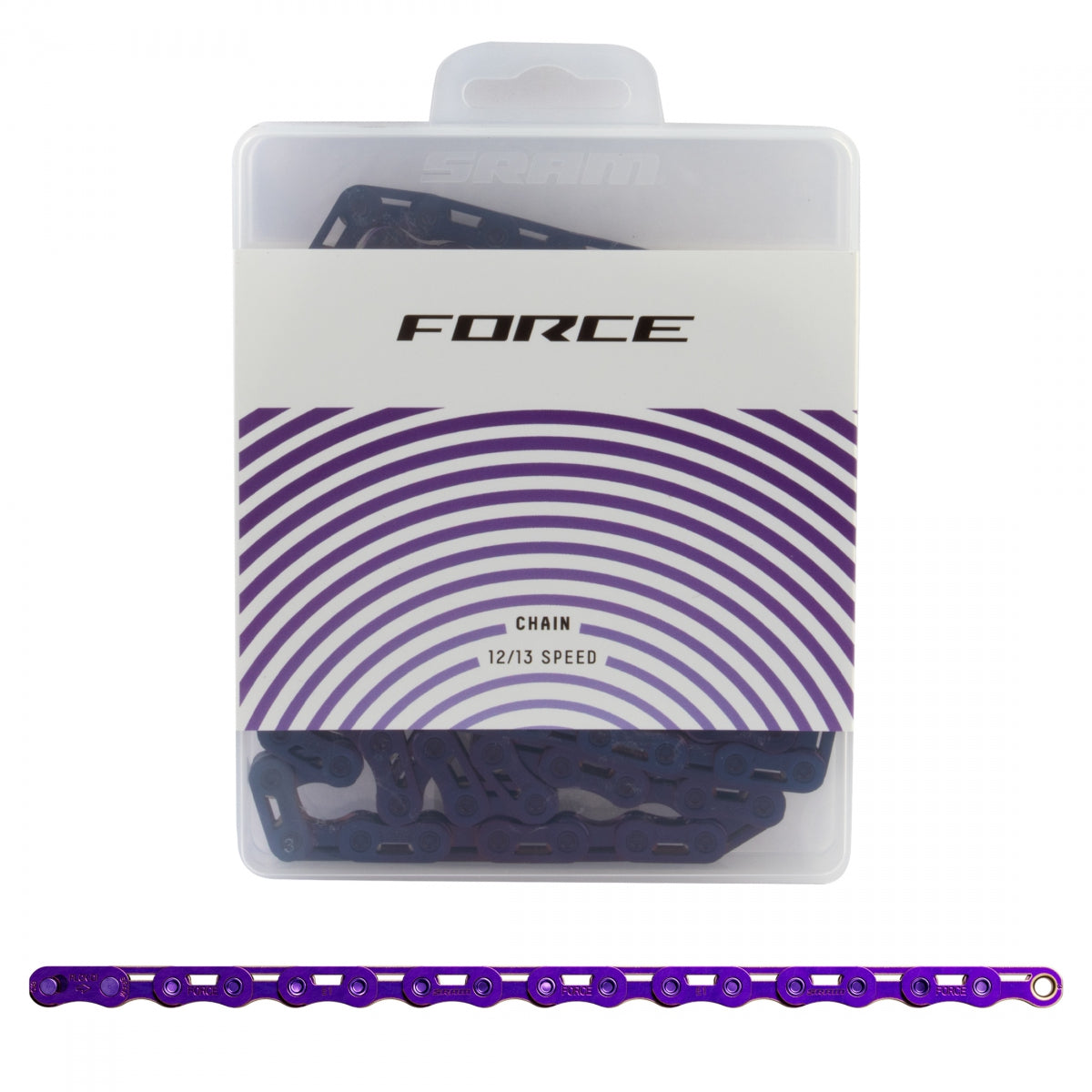 SRAM CHAIN SRAM FORCE E1 12/13s 114L FLATTOP-POWERLOCK PU (P) - SRAM