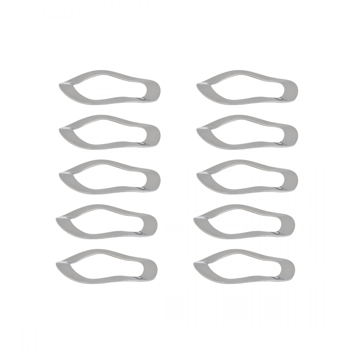 WHEELS MANUFACTURING BB PART WMFG SPACER WAVE WASHER 24mm BGof10 - WHEELS MANUFACTURING