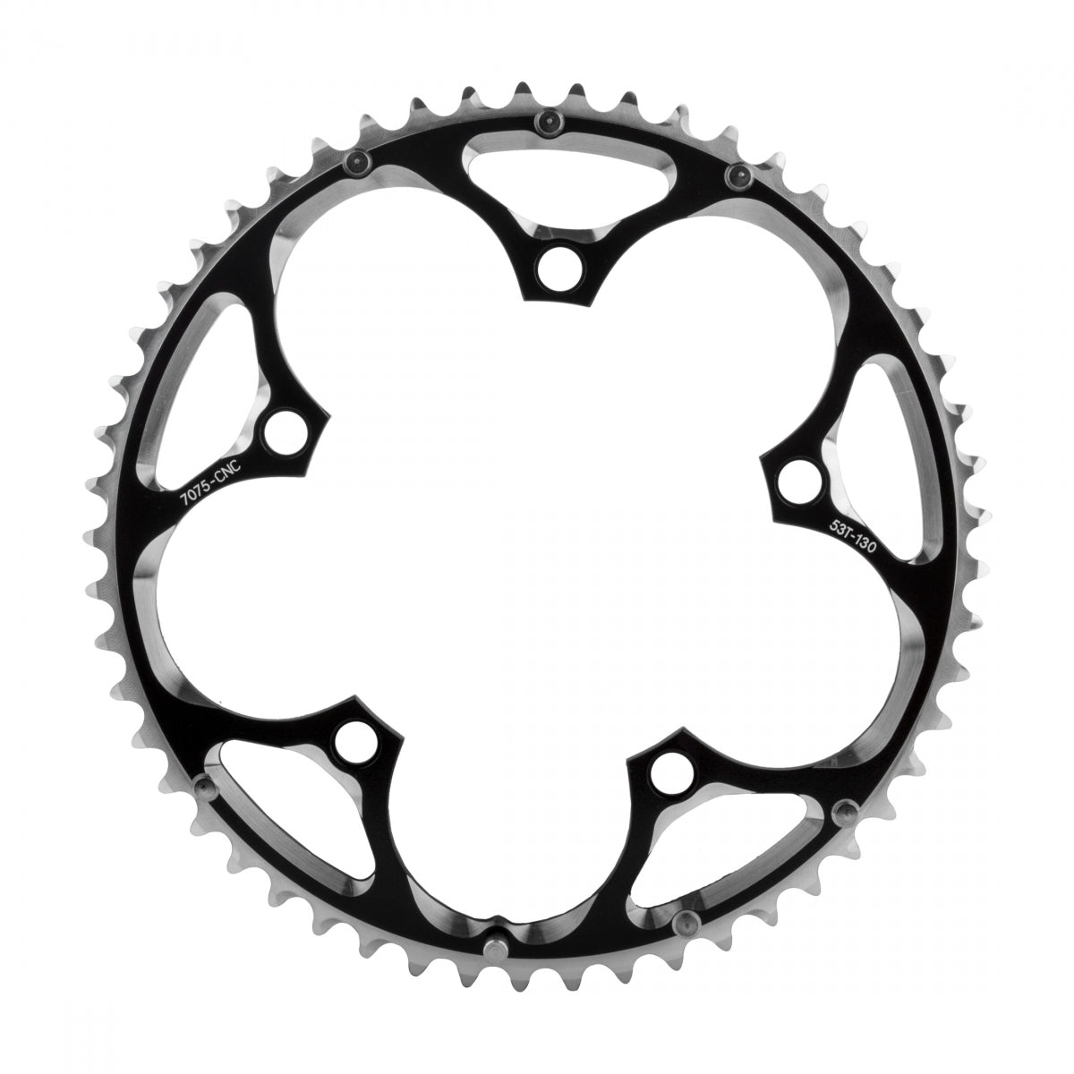 SUNRACE CHAINRING SUNRACE 53T 130mm RX0 BK - SUNRACE