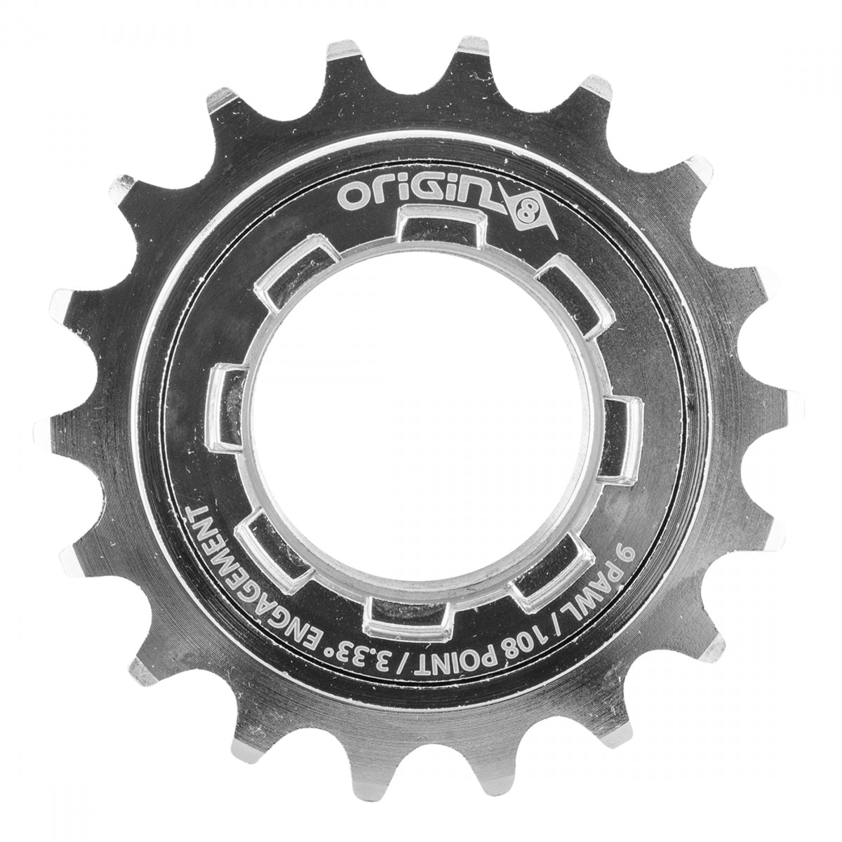 ORIGIN8 FW SINGLE OR8 18Tx1/8 CRMO CNC CP/CP 8-KEY RELEASE - ORIGIN8