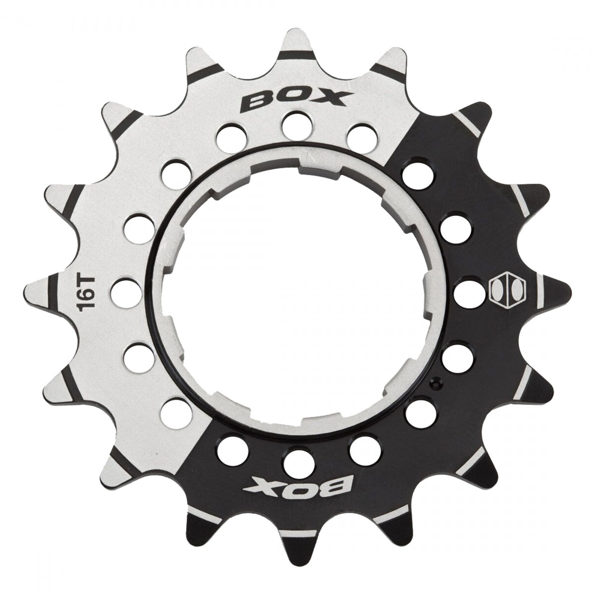 BOX COMPONENTS COG BOX ONE ALY 16T 3/32  f/SGLE SPD CASS BK - BOX COMPONENTS