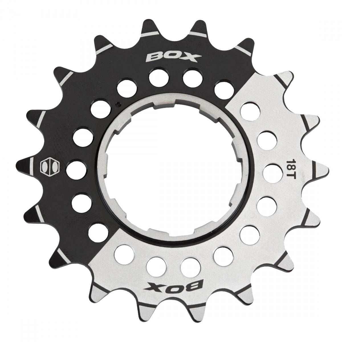 BOX COMPONENTS COG BOX ONE ALY 18T 3/32  f/SGLE SPD CASS BK - BOX COMPONENTS