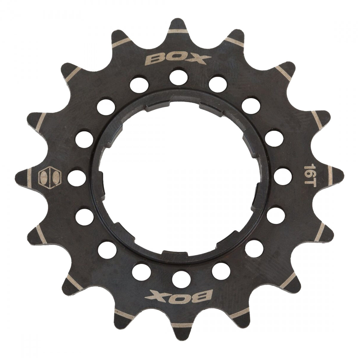 BOX COMPONENTS COG BOX ONE CRMO 16T 3/32  f/SGLE SPD CASS BK - BOX COMPONENTS