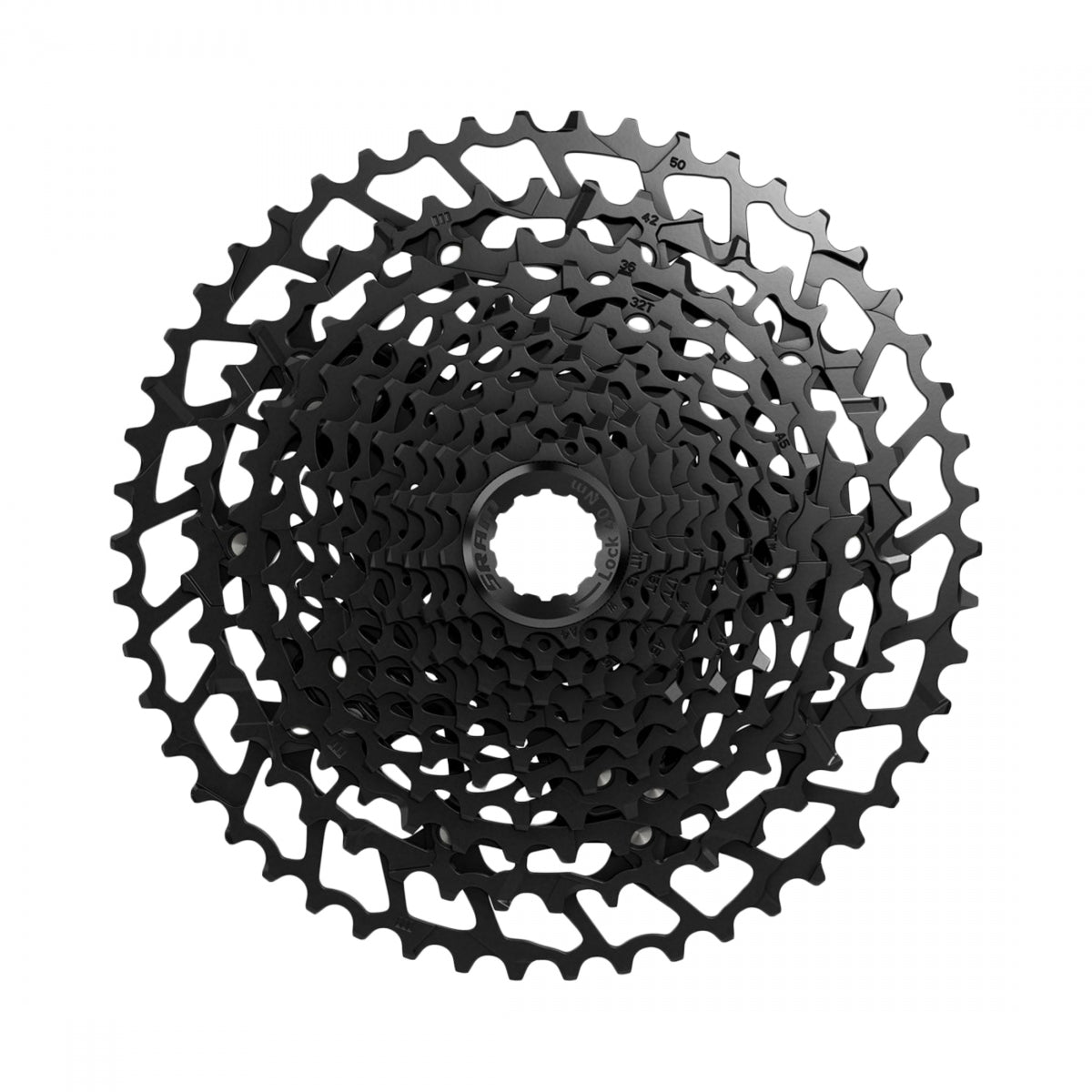 SRAM FH CASS SRAM PG1230 11-50 12s BK NX EAGLE SPLINED APEX - SRAM