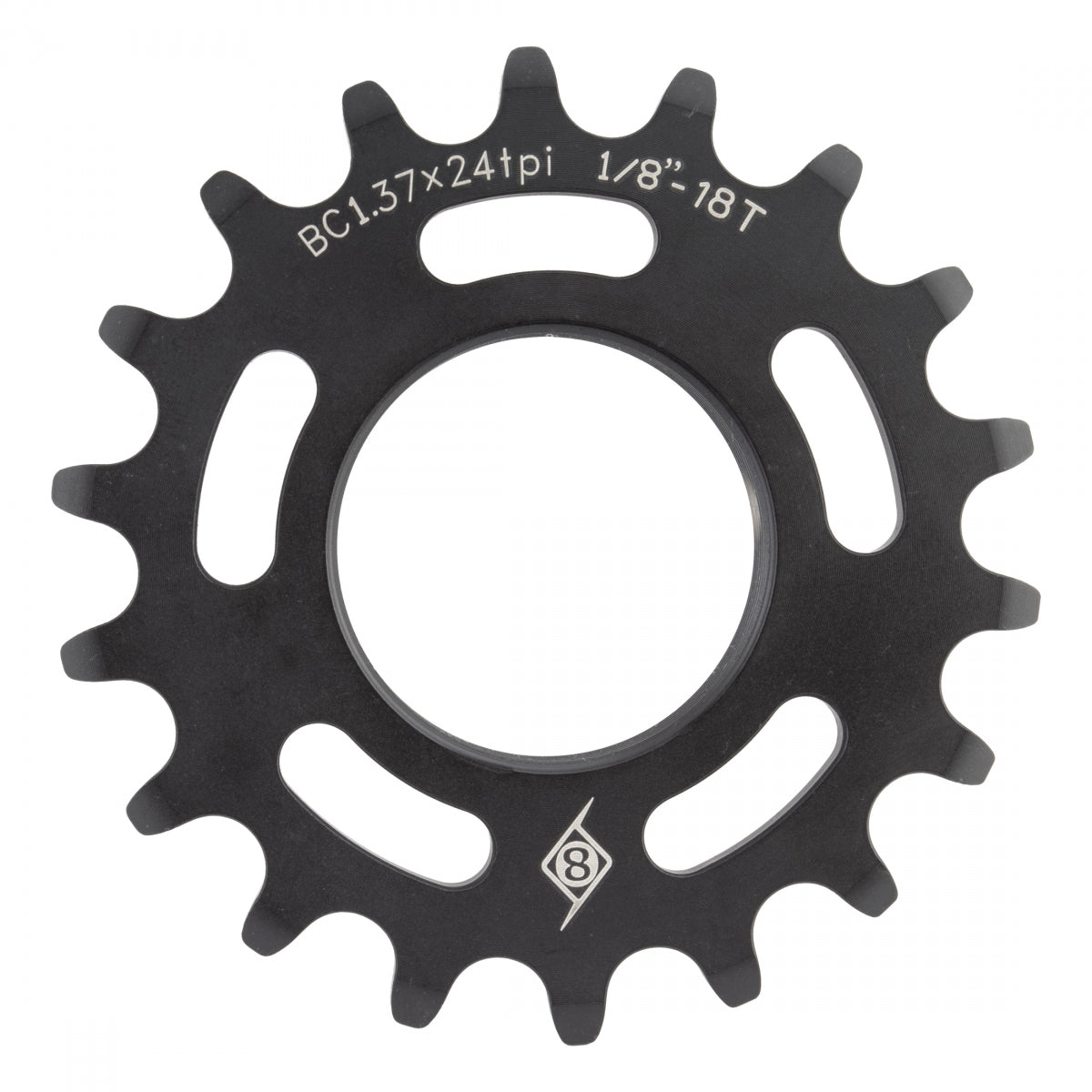 ORIGIN8 COG TRACK OR8 18Tx1/8 BK - ORIGIN8