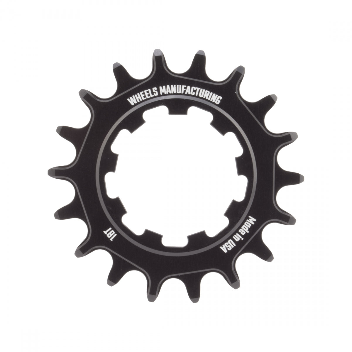 WHEELS MANUFACTURING COG WMFG SOLO-XD f/XD-SGL SPD 18T BK - WHEELS MANUFACTURING